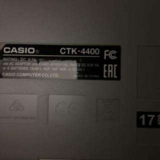 カシオ中古電子ピアノ／専用スタンド・電源コード・椅子・取扱説明書