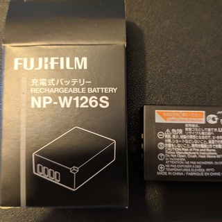 富士フイルム 充電式バッテリー NP-W126S