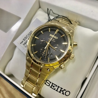 SEIKO SSC320 ソーラークロノグラフ 海外モデル