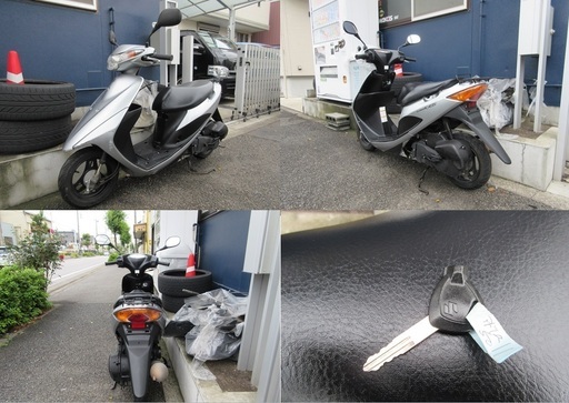 埼玉川口発！スズキ　アドレスＶ５０　シルバー　程度良好　即引渡し可能！ 埼玉川口発！スズキ アドレスV50 シルバー ノーマル 即引き渡し可能