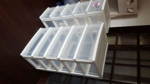 Storage drawers収納引き出し