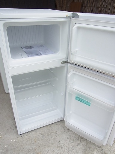 ハイアール 冷凍冷蔵庫 2015年製 JR-N106H - 冷蔵庫 