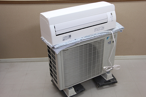 中古美品 17年製 DAIKIN ダイキン ルームエアコン クーラー AN40UFPK-W リモコン無 4.0kw 冷房 暖房(E807akwxY)