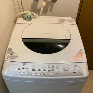 洗濯機　TOSHIBA　東芝　ZABOON　AW-90SDM(W...