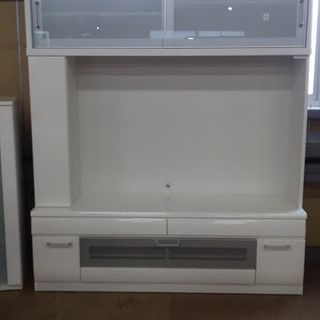 【店舗同時販売中】　ＮＩＴＯＲＩ　大型テレビボード　コーラル　右扉欠品