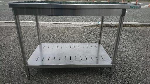 ★中古品 タニコー 作業台 横幅1100mm×奥行600mm×高さ800mm
