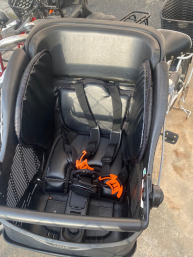 チャイルドシート付き自転車