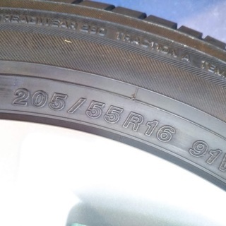 夏16インチ インプレッサ純正【美品 4本】スバル純正 インプレッサ　レガシィ PCD100【富山市/手渡しもOK】ヨコハマ 205/55R16 dB デシベル E70　