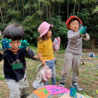 やまももを使って染物！【Yamamomo Tie-dye!】