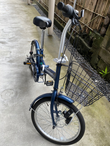サイマ コンパクト ネイビー (mekasawa3) 横浜の折りたたみ自転車の