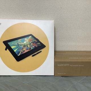 液タブ Wacom Cintiq16＋Cintiq16用スタンド 保護フィルム貼付け済み 液タブ Wacom Cintiq16＋Cintiq16用スタンド 保護フィルム貼付け済み