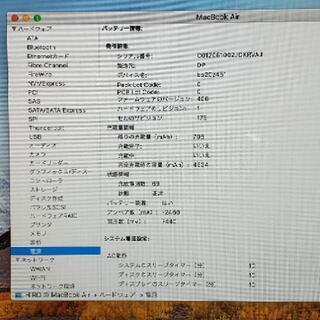 Macbook Air 11インチ Mid2011