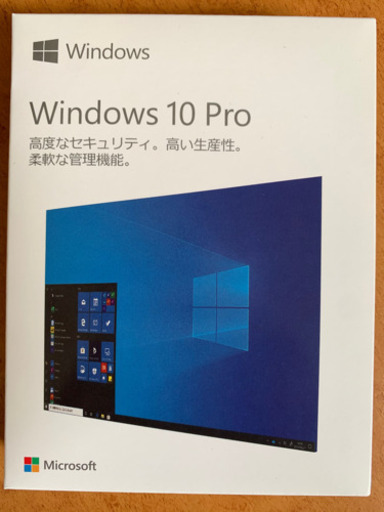 Windows 10 Pro USBタイプ　パッケージ版