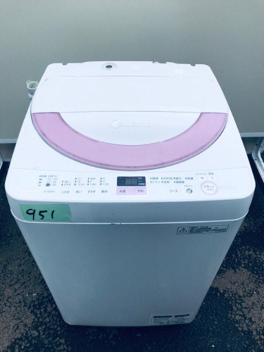 ✨在庫処分セール✨ 951番 SHARP✨全自動電気洗濯機✨ES-GE60N-P‼️