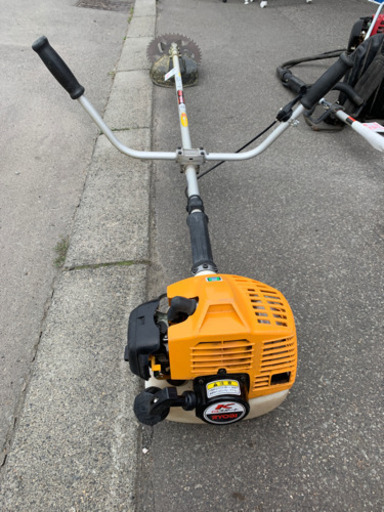 刈り払い機　RYOBI 刈払機　エンジン　中古　付属品あり