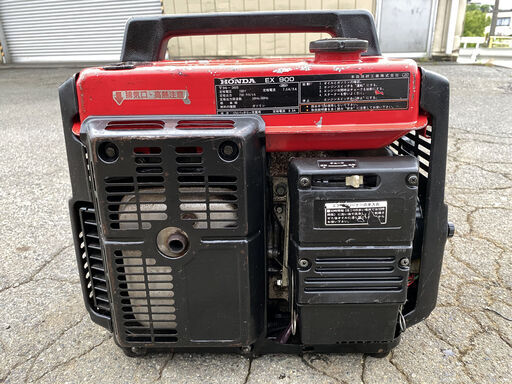 整備済 非常時等に ホンダ 750W/900W 4サイクル 発電機 EX900 50/60Hz