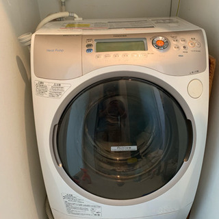 TOSHIBA ドラム式洗濯機 9kg 全自動洗濯機