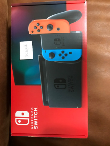 新品未開封・任天堂　Switch Joy-Con(L)ネオンブルー/(R)ネオンレッド バッテリー持続時間が長くなった新モデル