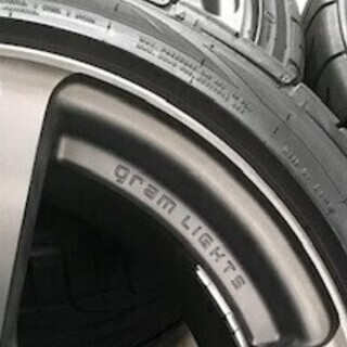 タイヤ、ホイール レイズグラムライツ☆57C6☆RAYS☆9.5j×18in 