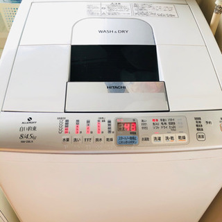 日立　タテ型洗濯乾燥機
