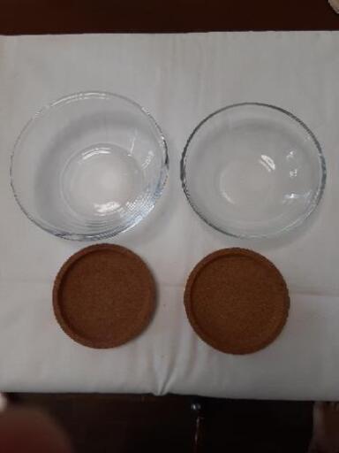 透明ガラス コルクコースター 小鉢 コースター Legend 長津田の家電の中古あげます 譲ります ジモティーで不用品の処分