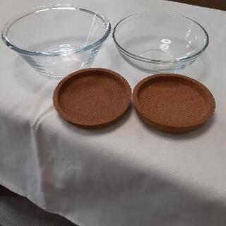 透明ガラス コルクコースター 小鉢 コースター Legend 長津田の家電の中古あげます 譲ります ジモティーで不用品の処分