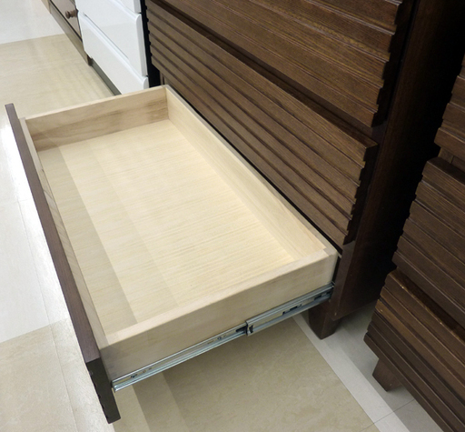 ニトリ ハイチェスト 6段 幅800×奥行460×高さ1320mm ソフトクローズ