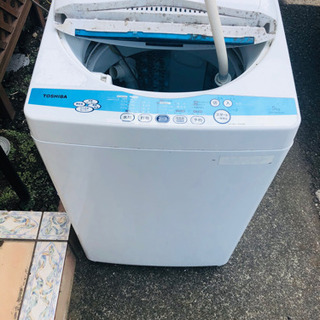 TOSHIBA 洗濯機 5kg AW-50GK 一人暮らし向き