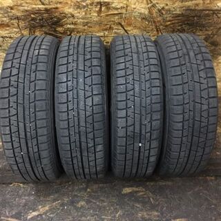 【YOKOHAMA ice GUARD iG50 PLUS 175/65R15】スタッドレス 4本【LEBEN 社外 15インチ 5.5J4HPCD100+50】フィット等　(TH252) クレジットカード QR決済可能