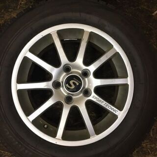 BS BLIZZAK VRX 195/65R15】スタッドレス 4本【S DESIGN 社外 15インチ 