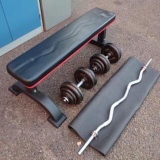 【値下げ】irotec ベンチ　ダンベル　バーベル【筋トレ】