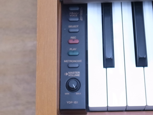 ヤマハ 電子ピアノ アリウス YDP-151C ニューチェリー 2007年製【モノ
