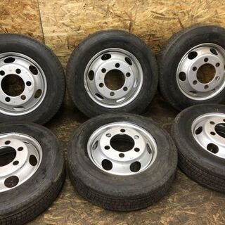 BS R170 215/70R17.5 13/121J】トラックタイヤ 6本【TOPY DM2K 17.5X6 