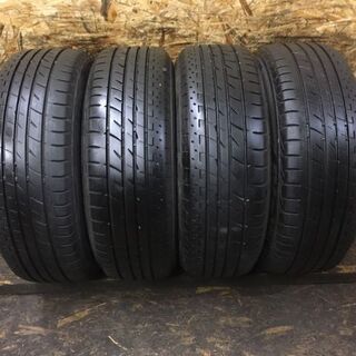 【BS Playz PX-RV 215/65R16】夏タイヤ 4本【STYLE PRASINO 社外ホイール 16インチ 6.5J5HPCD114.3+38】2016年製 アルファード等　(TD348) クレジットカード QR決済可能 BS Playz PX-RV 215/65R16】夏タイヤ 4本【STYLE PRASINO 社外ホイール