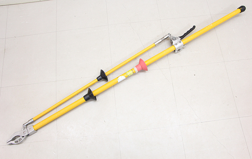 作動未確認 永木精機 NAGAKI ナガキ 絶縁ヤットコ 縦型ロック式 6.9kv 操作棒 間接 活線 ホットロータ 間接活線用絶縁操作棒 電設 電気工事(HD678kwxY)③