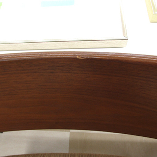 カンディハウス ダイニングチェア 2脚セット  ブラウン系