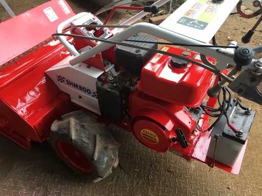 佐藤製作所 SHM800 セル付きエンジンに載せ変えました