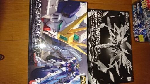 rgウイングガンダムゼロ EW  セラフィムフェザーセット