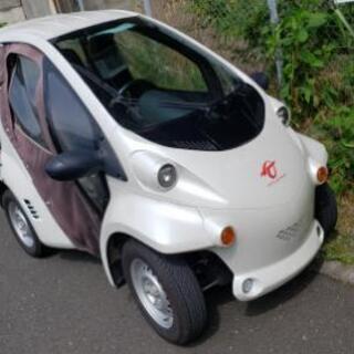 トヨタ車体　コムス　100％電気自動車　ミニカー登録