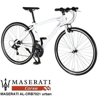MASERATI(マセラティ) クロスバイク 700ｘ28C 軽量アルミフレーム Maserati MASERATI(マセラティ) AL-CRB7021urban-N 700x28C