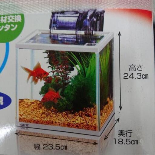 決まりました 小さな水槽セット Gex金魚やメダカの飼育にいかがですか クニ 仏生山のその他の中古あげます 譲ります ジモティーで不用品の処分