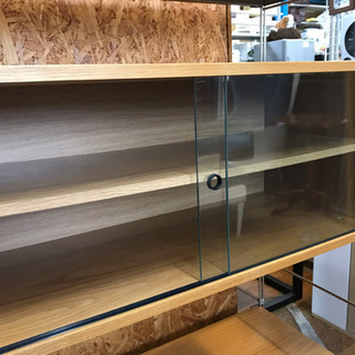 無印良品 ステンレスユニットシェルフ カップボード 中古