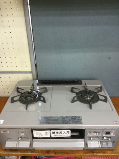 【6ヶ月間の保証付き】NORITZ(ノーリツ)　都市ガス用ガステーブル　NW61SVR【トレファク越谷店】