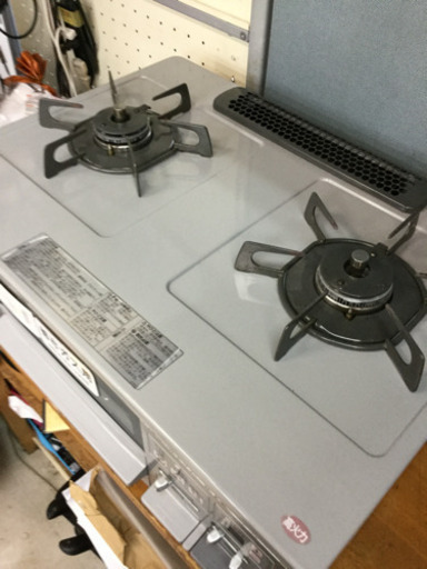 6ヶ月間の保証付き】NORITZ(ノーリツ) 都市ガス用ガステーブル NW61SVR