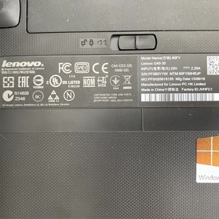 レノボ Lenovo G40 Gシリーズ Windows 8.1 14.0型 ノートパソコン