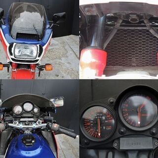 愛媛発★絶版旧車 VF1000R JH2SC16 エンジン好調＆カーカーマフラー♪ 走行距離16,352マイル 逆車 =始動動画有= 現状渡
