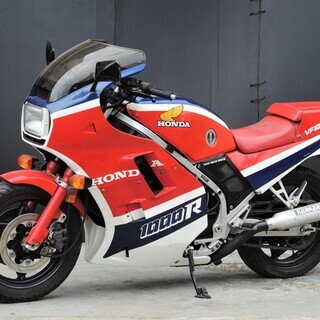 愛媛発★絶版旧車 VF1000R JH2SC16 エンジン好調＆カーカーマフラー♪ 走行距離16,352マイル 逆車 =始動動画有= 現状渡
