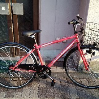 SOUTHERN PORT[サザンポート]26吋シティーサイクル シングル/レッドx