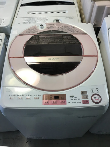 【送料無料・設置無料サービス有り】洗濯機 SHARP ES-GV8A 中古