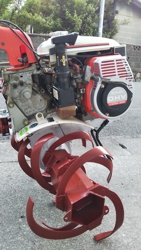 クボタ 耕運機 T1-40L 超美品 整備済み すぐに使用可 移動用タイヤ